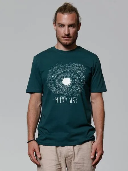 watapparel watapparel T-Shirt Unisex Milky way, Glazed green, – Produktbild 2 von 3