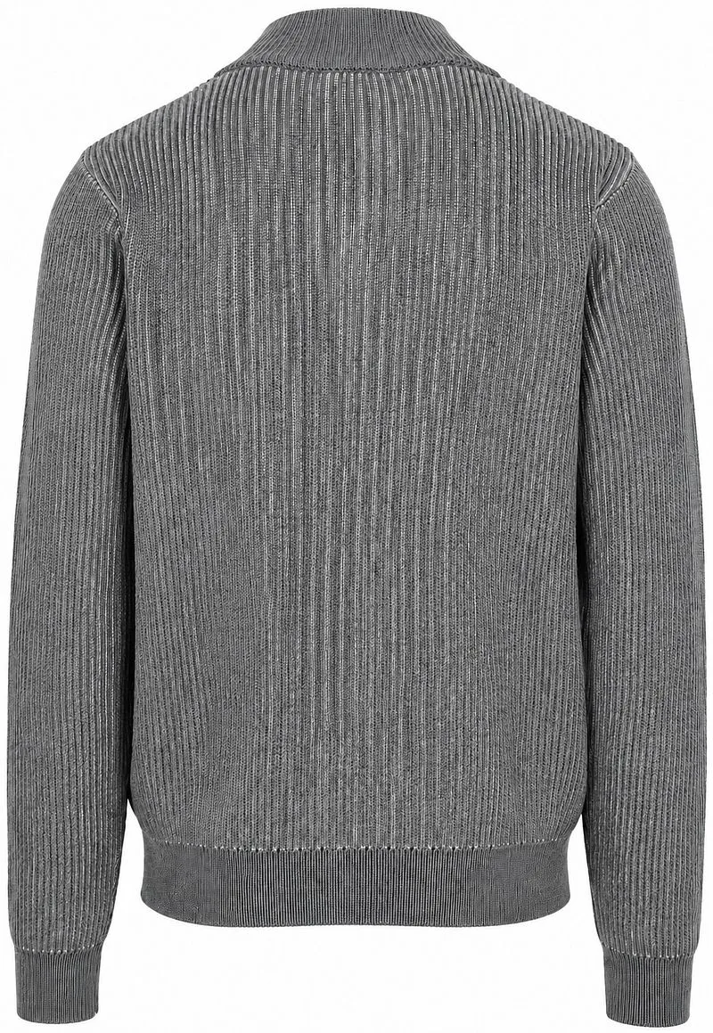 Suitable Suitable Bico Half-Zip Pullover Grau - Größe XL, Grau, – Produktbild 1 von 4