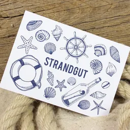 Bow & Hummingbird Bow & Hummingbird Postkarte Strandgut – Produktbild 1 von 1