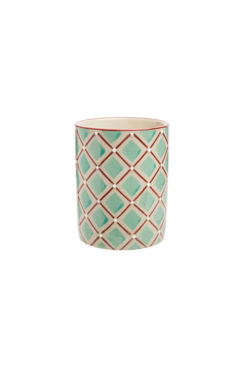 Tranquillo Zahnbürstenhalter RETRO FLAIR - türkis – Produktbild 1 von 3