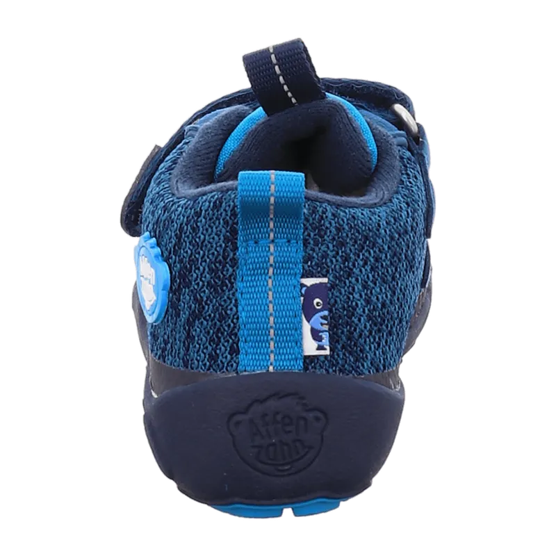 Affenzahn Affenzahn Minimal Happy Lowboot Bear für Kinder, blau, Größe 24 EU, Blau, – Produktbild 4 von 7