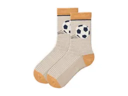People Wear Organic People Wear Organic Socken sand geringelt Gr. 31-33 – Produktbild 1 von 1