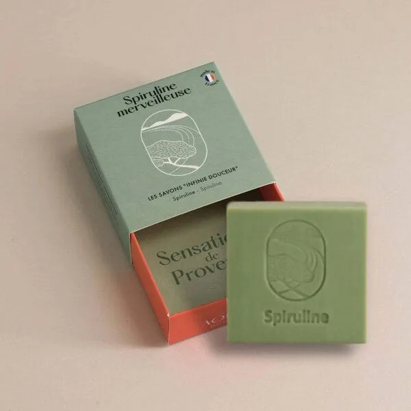 Aqui d'Aïa Aqui d'Aïa Spirulina-Seife – Produktbild 3 von 3