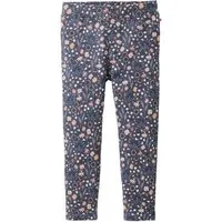People Wear Organic People Wear Organic Treggings, blau bedruckt, Bio-Baumwolle – Produktbild 1 von 1