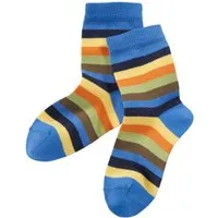 grödo Kinder Socken Baumwolle (kbA) blau-marine Gr.1-2 – Produktbild 1 von 1