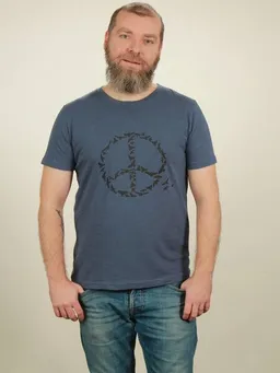 NATIVE SOULS NATIVE SOULS Slub T-Shirt Herren - Peace – Produktbild 1 von 1