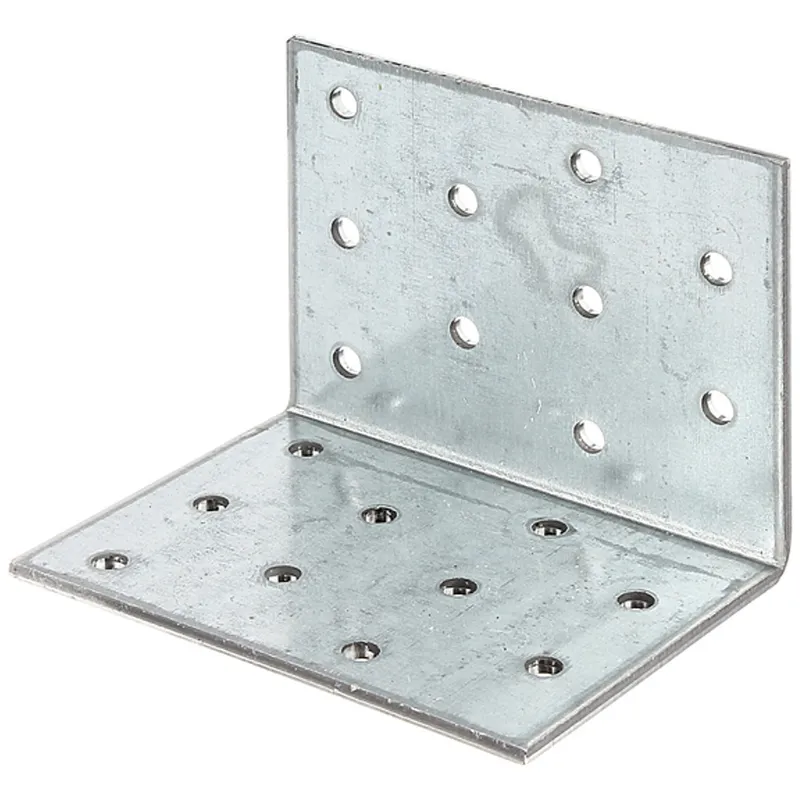 Alberts ALBERTS Lochplattenwinkel, sendzimirverzinkt, TxHxB 60x60x80 mm – Produktbild 1 von 1