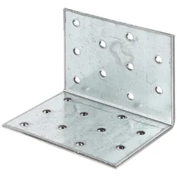 Alberts ALBERTS Lochplattenwinkel, sendzimirverzinkt, TxHxB 60x60x80 mm – Produktbild 1 von 1