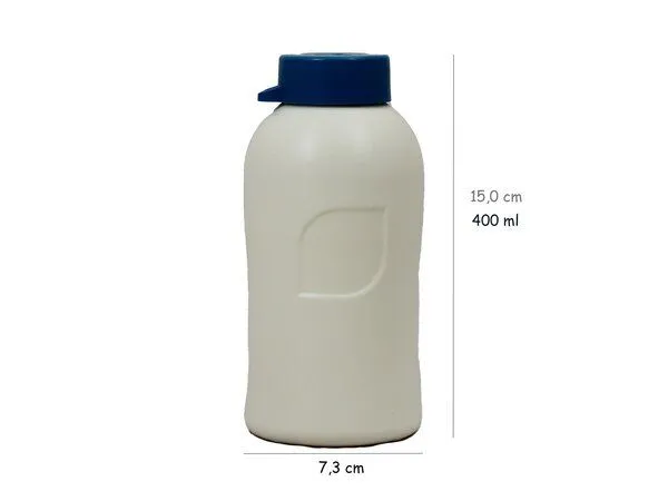 ajaa ajaa! Trinkflasche 0,4l, Blau, – Produktbild 2 von 4