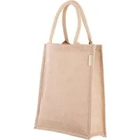 Jute-Tragetasche 'Trendy' 35 x 31 x 10 cm – Produktbild 1 von 1