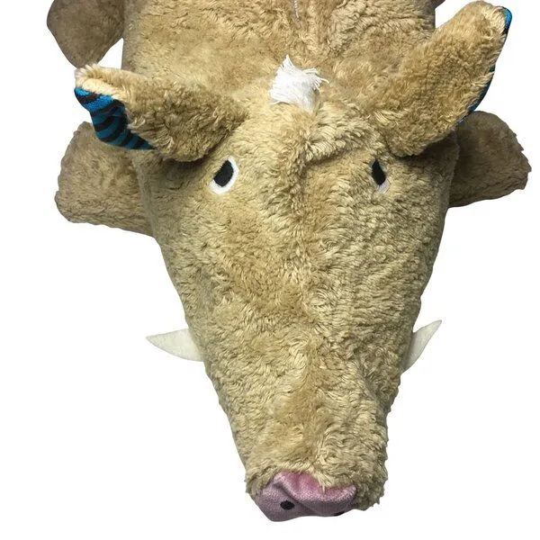 Pat und Patty Pat und Patty Bio Kuschelkissen "Wildschwein" aus 100 % kbA-Baumwolle /GOTS – Produktbild 1 von 4