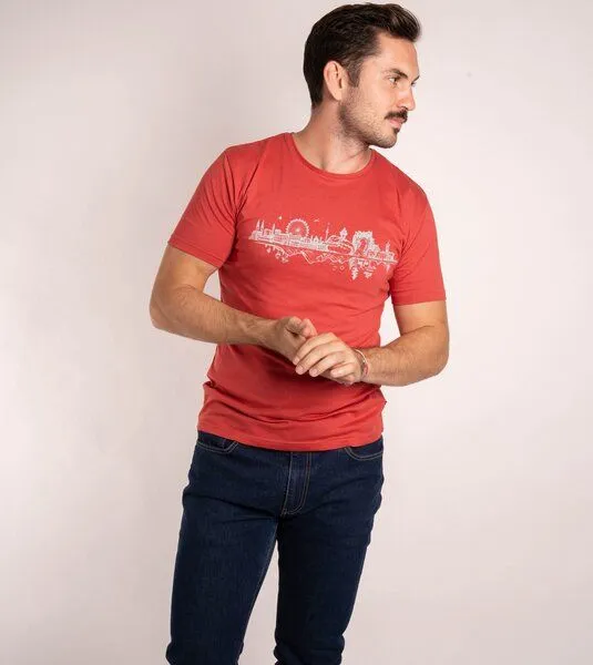 Gary Mash GARY MASH Shirt Art & Nature aus Modal®-Mix, Rot, – Produktbild 3 von 4