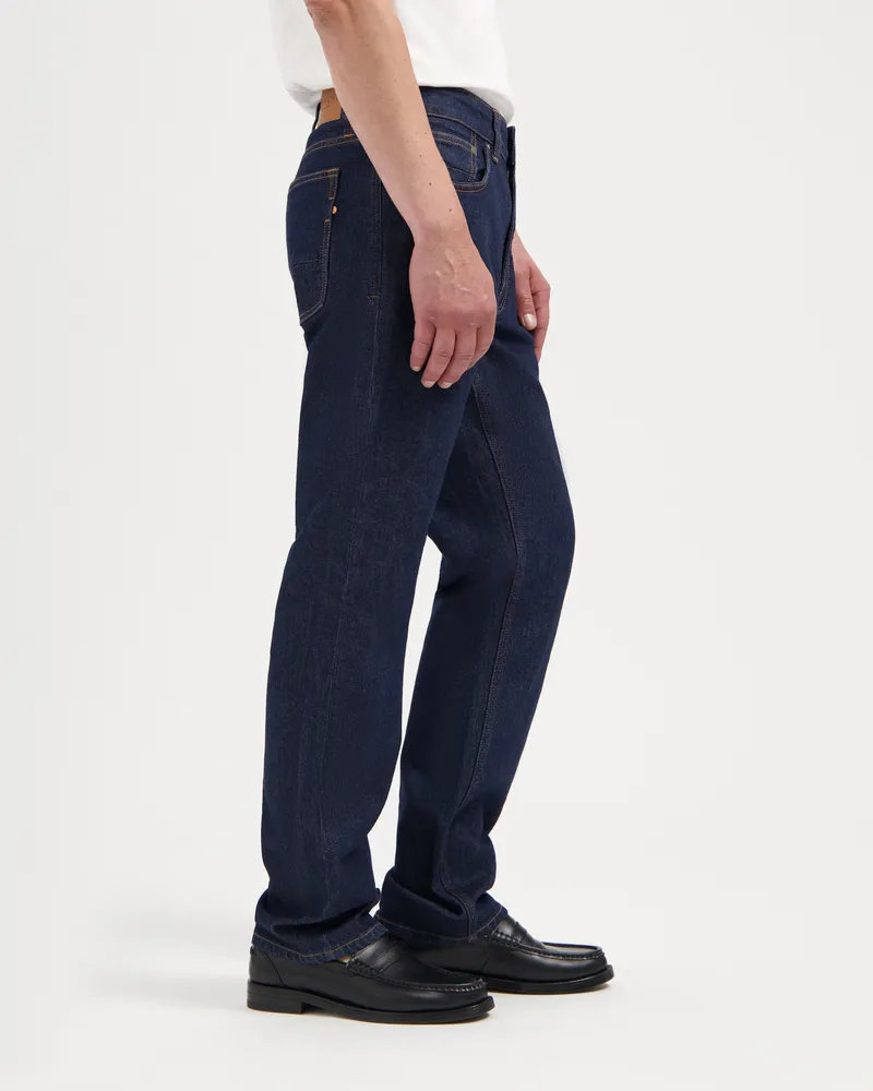 Kuyichi Kuyichi Herren vegan Jeans Regular Scott Dark Rinse, Extra dunkelblau, – Produktbild 1 von 2