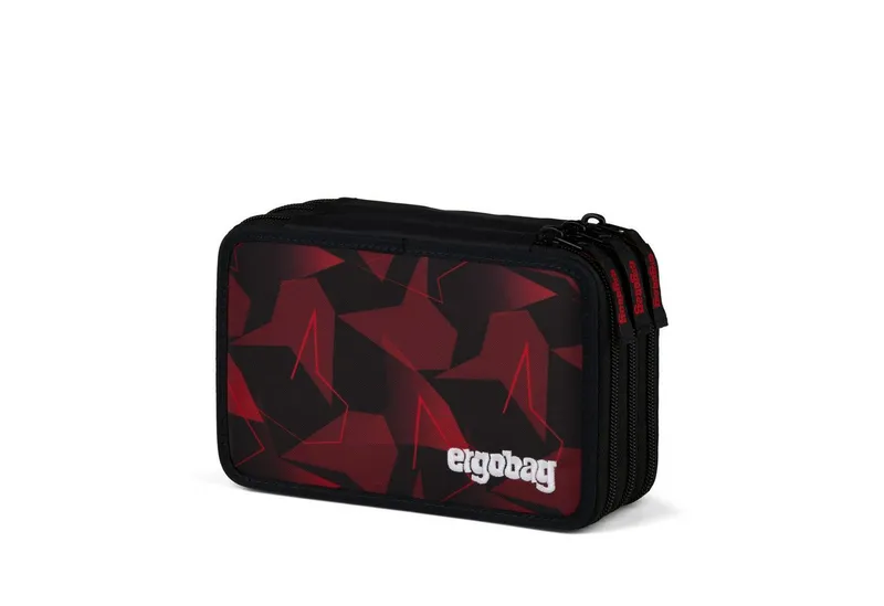 Ergobag Ergobag Federmäppchen Maxi Mäppchen, (1-tlg), mit Stiften befüllt, Schwarz, – Produktbild 1 von 8