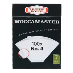 Moccamaster Moccamaster Papierfilter Nr. 4 weiß - 100er Packung – Produktbild 1 von 1