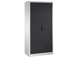 C+P C+P Flügeltürenschrank Lichtgrau/Anthrazit (BxTxH) 93x50x195cm – Produktbild 1 von 1