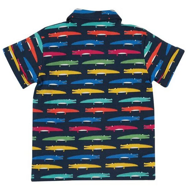 Frugi Frugi Jersey-Shirt Krokodil Rupert – Produktbild 3 von 3