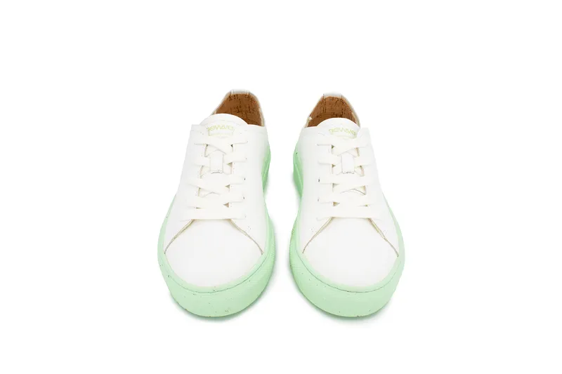 newve newve Herren vegan Sneaker Mint Weiß / Hellgrün, Hellgrün, – Produktbild 1 von 2