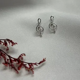 pakilia pakilia Ohrstecker "Nota musical" mini – Produktbild 1 von 1