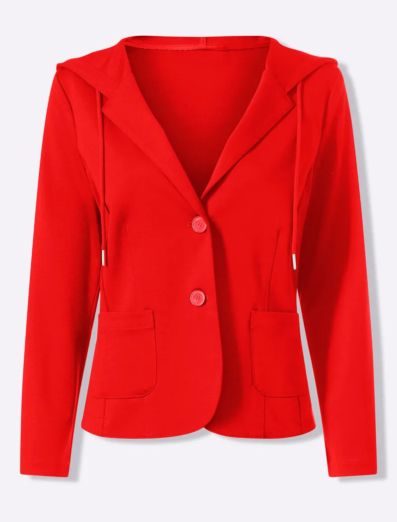heine Blazer rot, Rot, – Produktbild 2 von 2