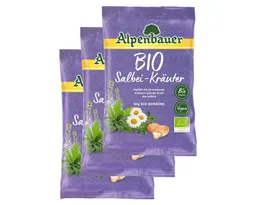 Alpenbauer Alpenbauer Süßigkeit, Alpenbauer Bio Salbei Kräuter Bonbons wilder Salbei 90g 3er Pack – Produktbild 1 von 1