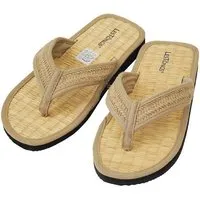 Les Tôngs Les Tôngs Juncus-V Plaits - vegane & Gesunde Zimtlatschen Zimtsohle Flip Flops – Produktbild 1 von 1