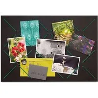klotzaufklotz klotzaufklotz Pinnwand Linoleum, Schwarz, – Produktbild 2 von 6
