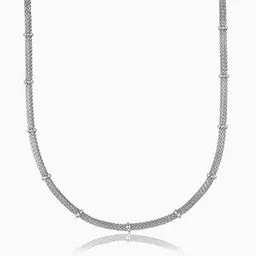 ELEKTROPULLI ELEKTROPULLI Kette mit feiner Struktur in ca. 47 x 3mm – Produktbild 1 von 1