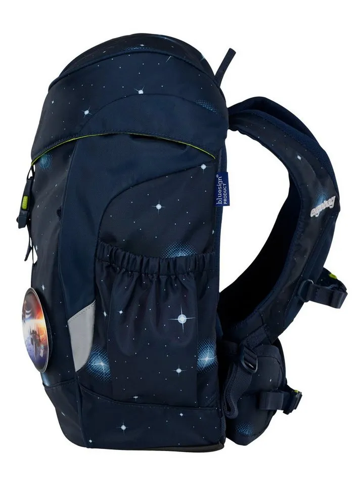 Ergobag Ergobag Kinderrucksack mini, mit Hüft- & Brustgurt für einen ergonomischen Sitz, Blau, – Produktbild 2 von 8