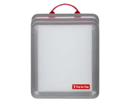 Step by Step Step by Step Schulranzen Faltbare Heftbox Transparent Organizer (1 Stück), Büchertasche, Heftschutz – Produktbild 1 von 1