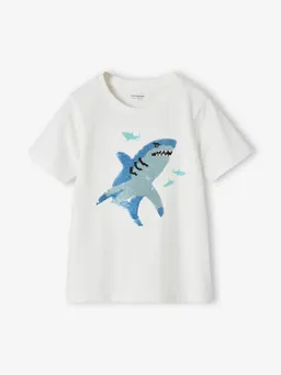 Vertbaudet Jungen T-Shirt mit Wende-Pailletten – Produktbild 1 von 1