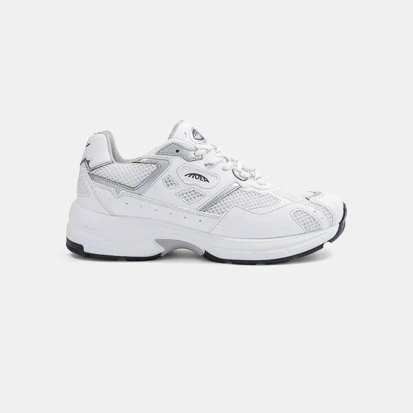 MoEa MoEa Sneaker Modell: Rush, White & silver (weiß), – Produktbild 1 von 5