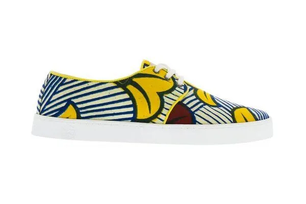 PANAFRICA PANAFRICA Bunte Sneaker - Ouagadougou - Weiß - Unisex – Produktbild 2 von 4