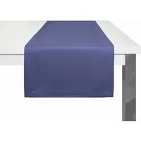 Nature by Adam Nature by Adam Tischläufer aus 100% Bio-Baumwolle - Made in Germany - Uni Collection, Royalblau, – Produktbild 1 von 1