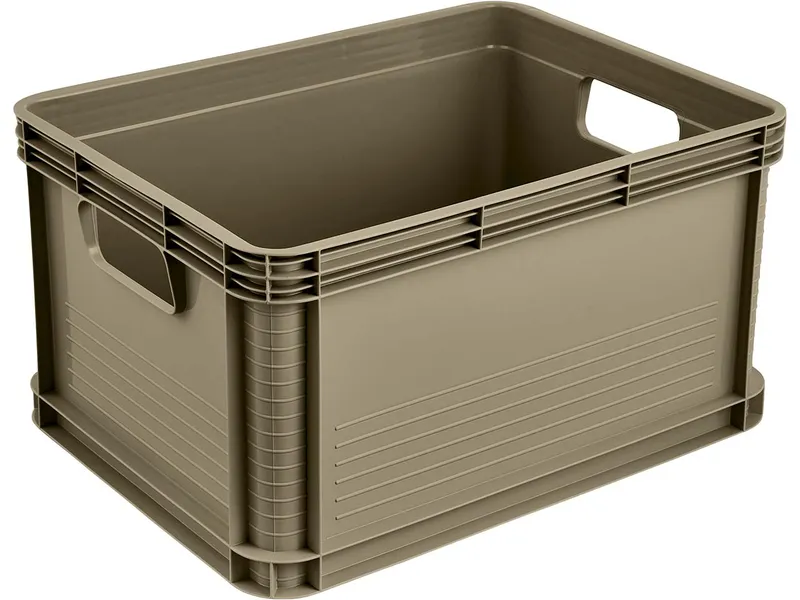 Keeeper Keeeper EURO-BOX 'Robert' stapelbar, 40 x 30 x 22 cm, 20 l, Olive, – Produktbild 1 von 1