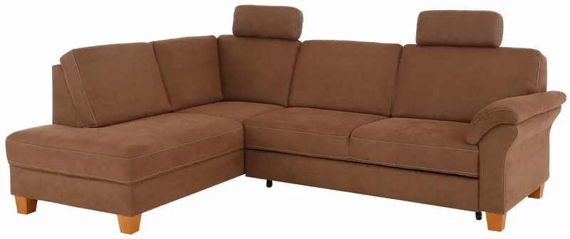 OTTO home Sofa-Kopfstütze Borkum, B: 52cm, Braun, – Produktbild 8 von 8