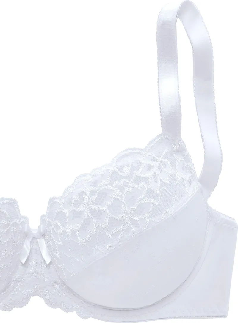 petite fleur by Lascana Bügel-BH 2xweiß, 2xweiß, – Produktbild 1 von 2