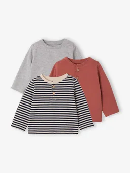 Vertbaudet 3er-Pack Baby Shirts BASIC – Produktbild 1 von 1