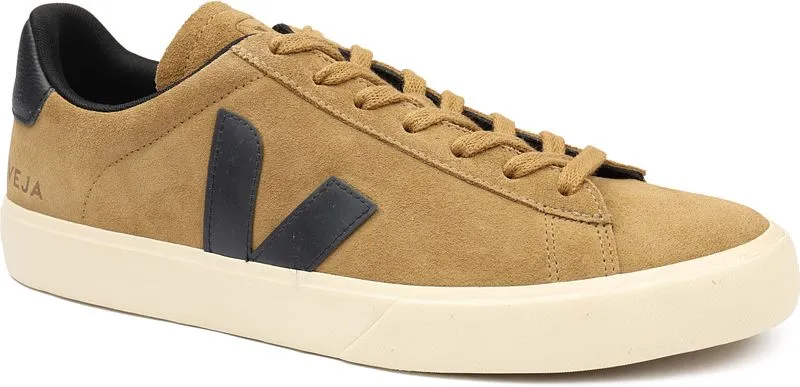 Veja Veja Herren-Sneaker Campo Suede Tent Black Pierre – Produktbild 6 von 8