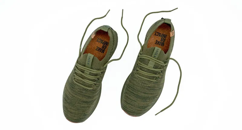 SAOLA SAOLA Herren vegan Sneaker Herren Tsavo 2.0 Waterproof Burnt Olive - Obsidian, Olivgrün, – Produktbild 2 von 2