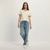 YTWOO YTWOO Vintage Ringer-T-Shirt Damen – Produktbild 1 von 1