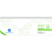 Zettler Zettler Tischkalender aus Recyclingpapier, 60 Seiten 2027 (1 Woche - 1 Seite) – Produktbild 3 von 3