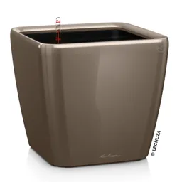 Lechuza® Lechuza® 'Quadro LS 21', taupe, ca.21 x 21 x H 20 cm – Produktbild 1 von 1