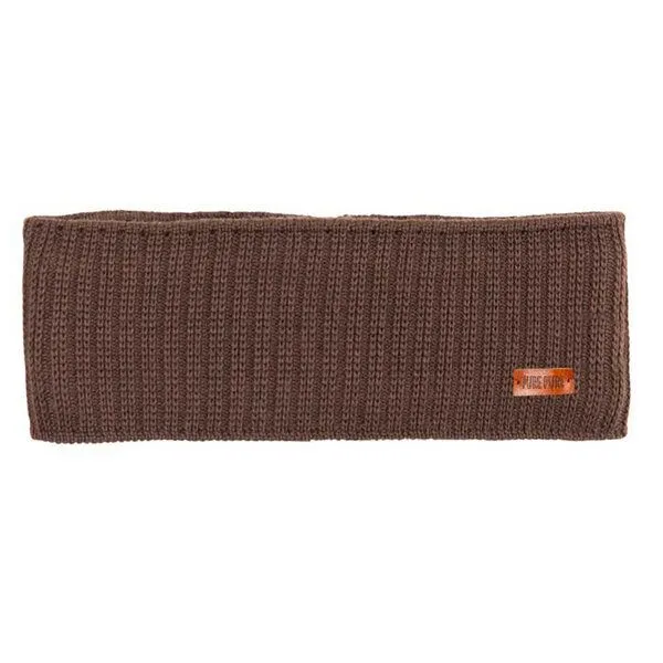 Pure pure by Bauer Pure pure by Bauer Pure Pure Unisex Stirnband kbT-Schurwolle, Schoko (braun), – Produktbild 1 von 1