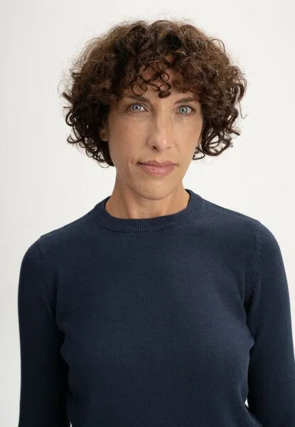 MELA MELA Feinstrick Pullover Dhana, Navy, – Produktbild 5 von 5