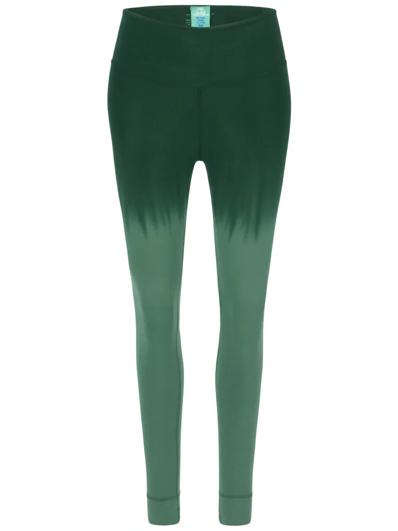nice to meet me nice to meet me Damen vegan Leggings Essential Farbverlauf Grün, Grün, – Produktbild 1 von 3