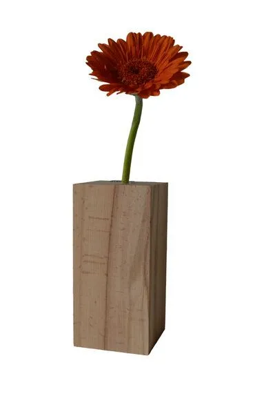 Die Schreiner Christoph Siegel Die Schreiner Christoph Siegel Deko-Holzvase Woody-Q1 – Produktbild 2 von 3