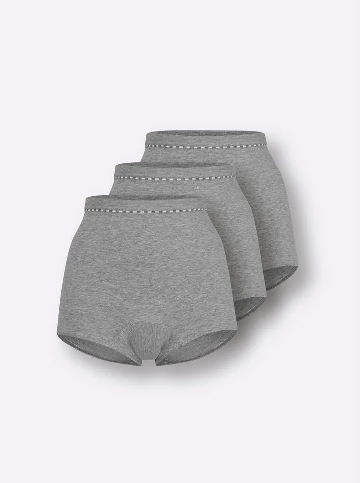 Witt Witt Schlüpfer Panty (3-St), Grau, – Produktbild 2 von 5