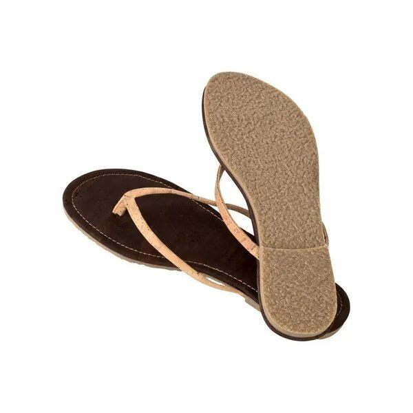 Kork-Deko Kork-Deko Flip Flops | Zehentrenner aus Kork - Größe EU 36 – 41 (Damen) – Produktbild 3 von 4