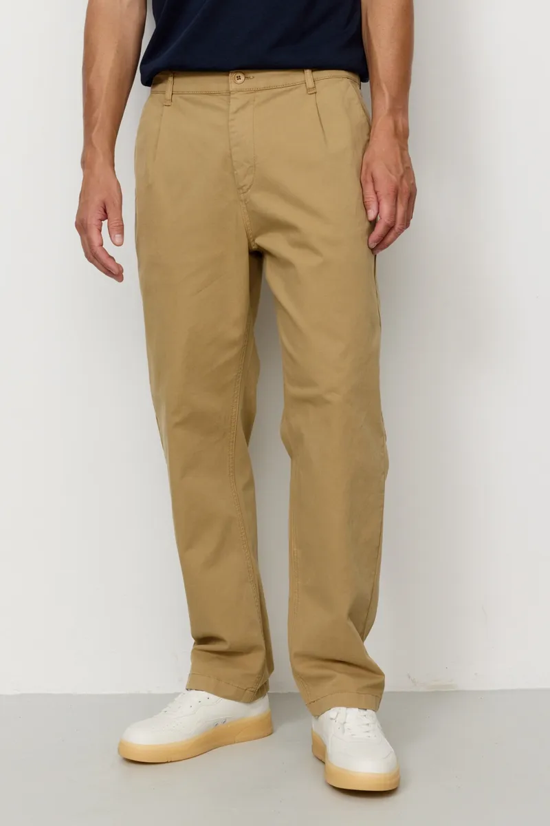 recolution Recolution Herren vegan Chinos Eiche Wüstenbraun, Hellbraun, – Produktbild 2 von 2